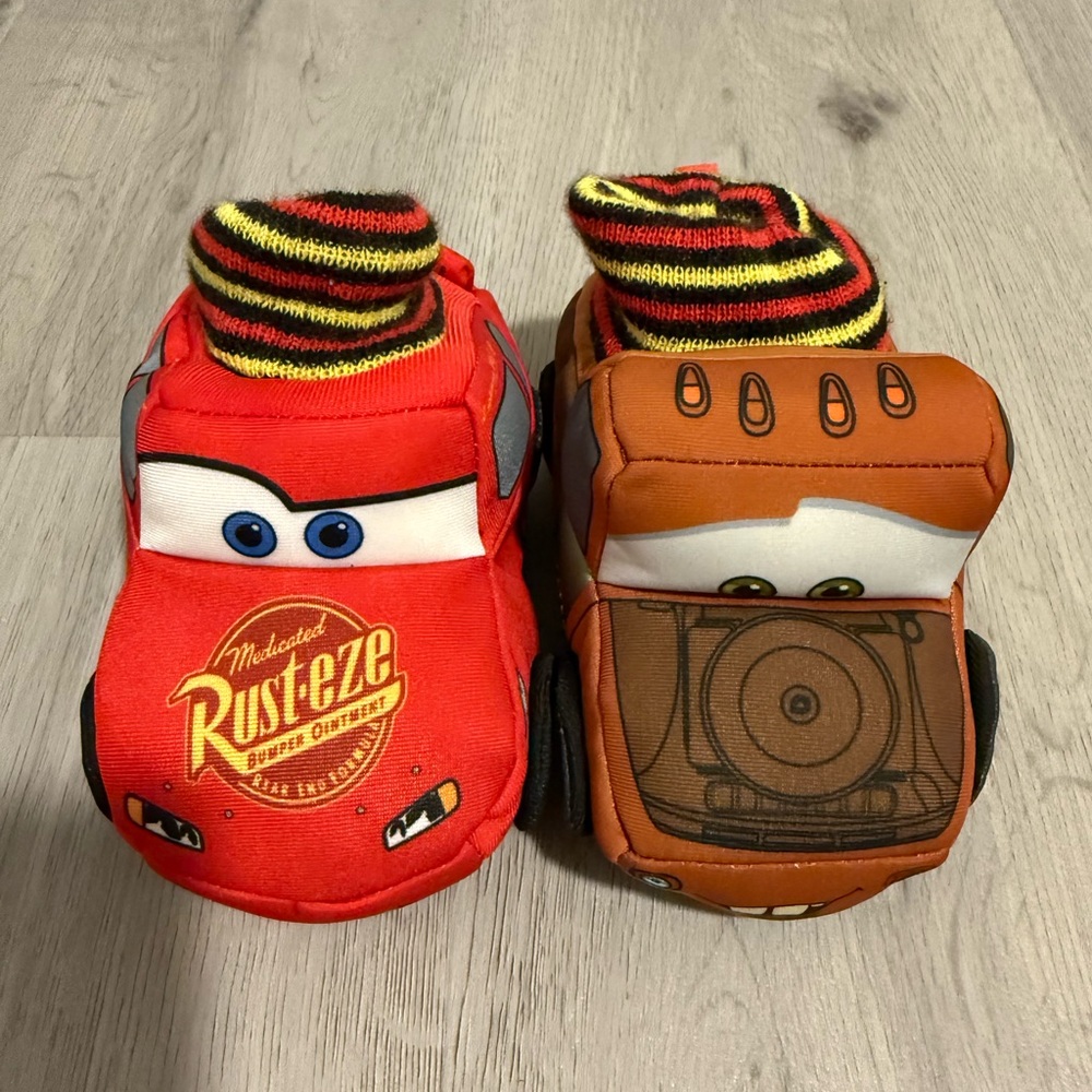 Disney Cars Plush Slippers